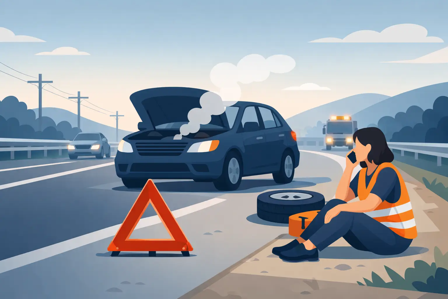 How to Stay Safe Roadside When Your Car Stops How to Stay Safe Roadside When Your Car Stops