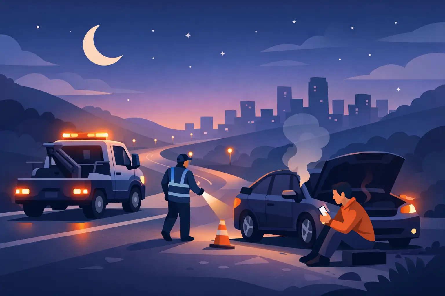 After Hours Roadside Assistance When You Need It After Hours Roadside Assistance When You Need It