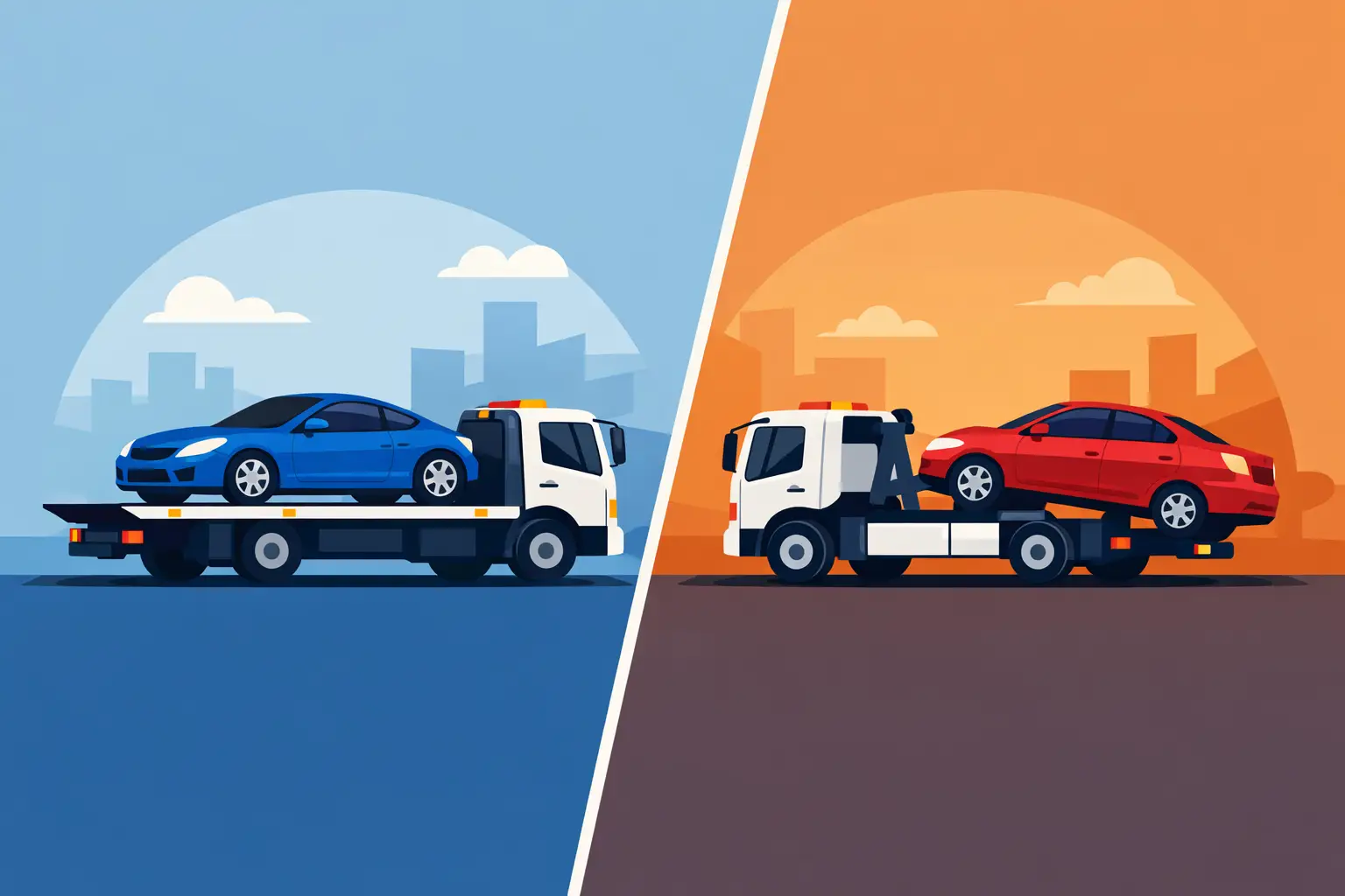 Flatbed Towing vs Wheel Lift: Which Is Safer?