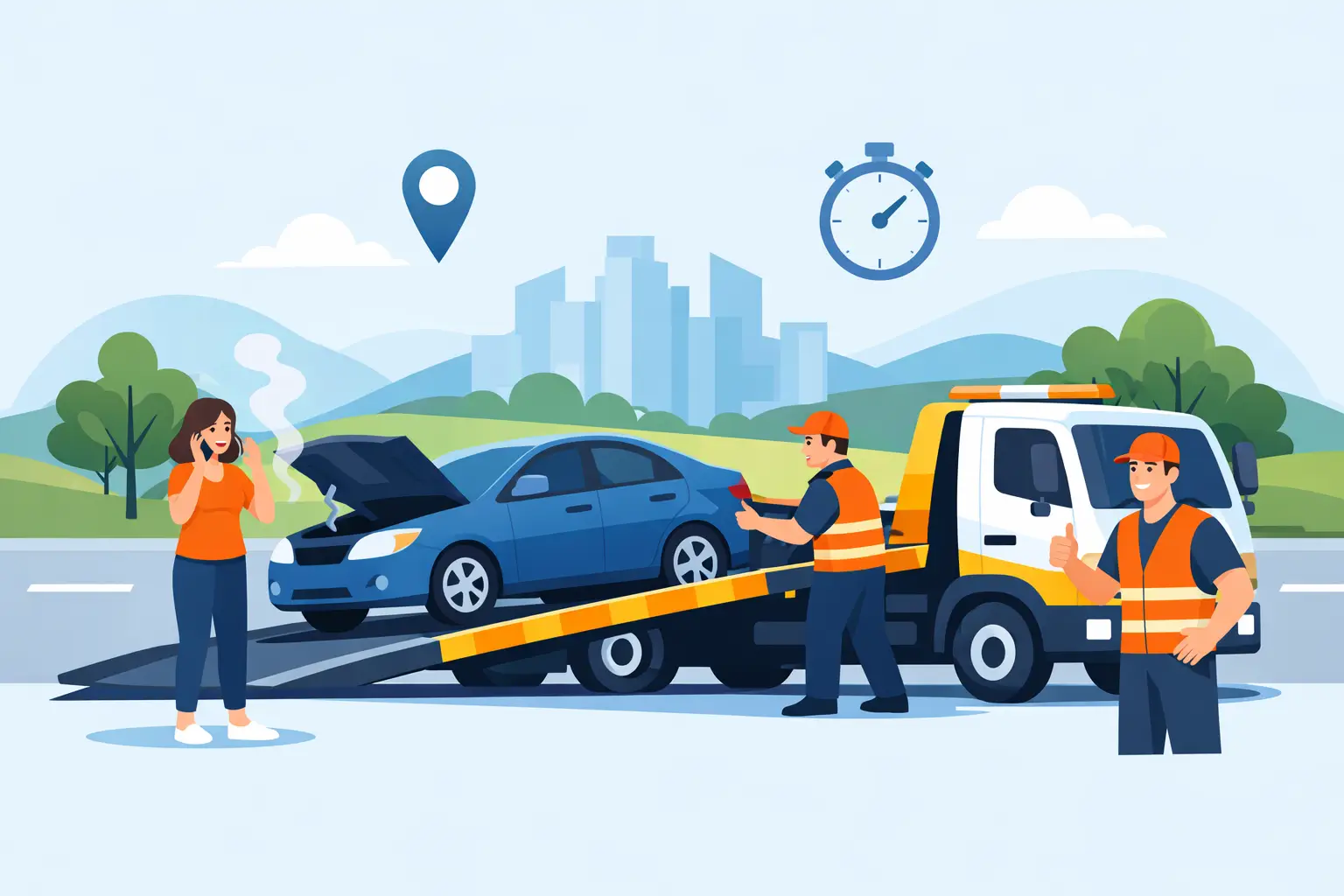 7 Benefits of Local Towing When You’re Stranded