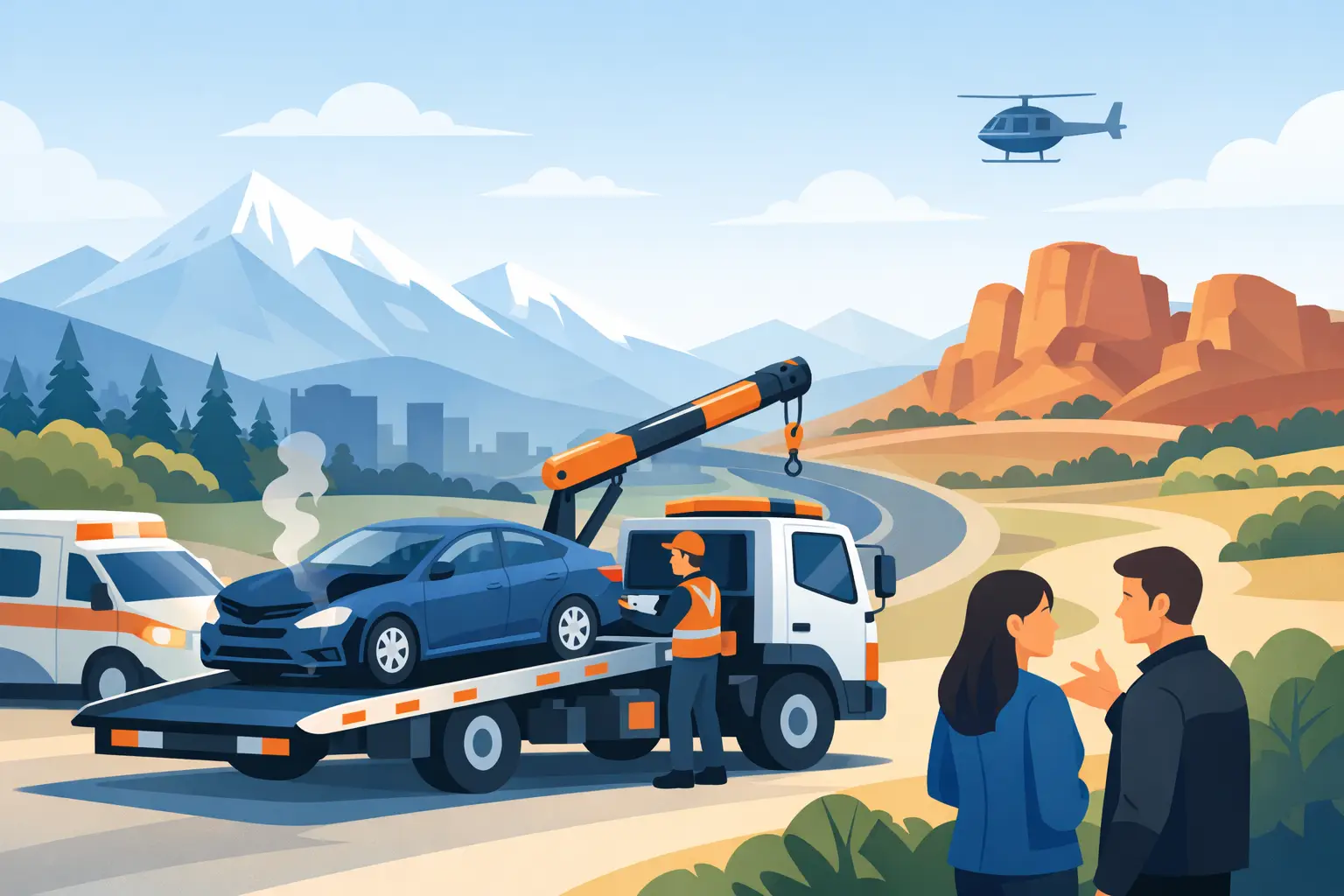 Accident Recovery Service Explained for Utah Drivers