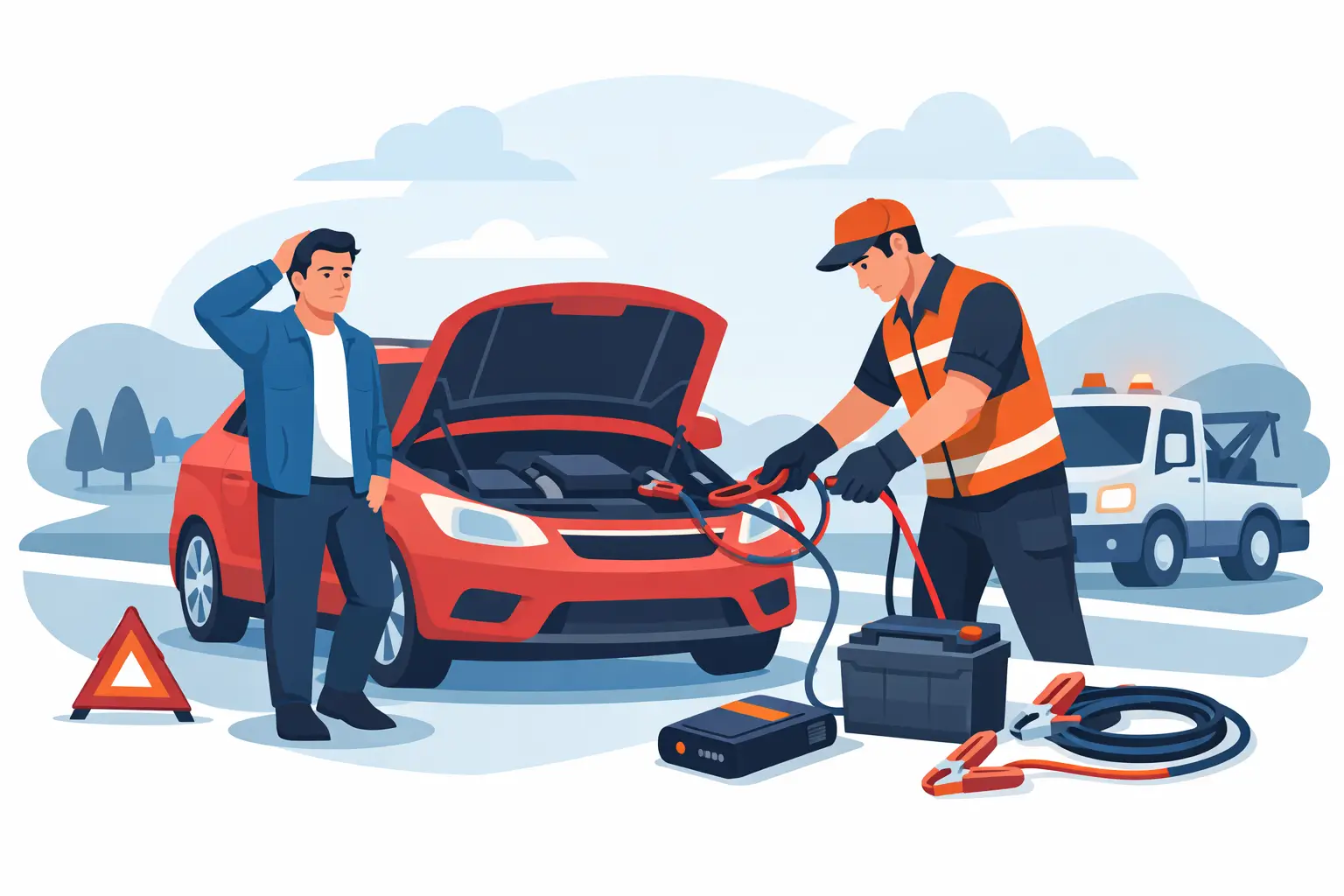 Best Help for Dead Batteries When You’re Stranded