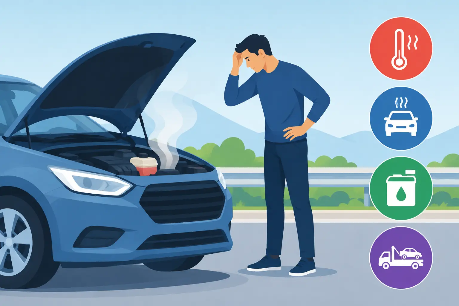 Car Overheating - What to Do Before Damage