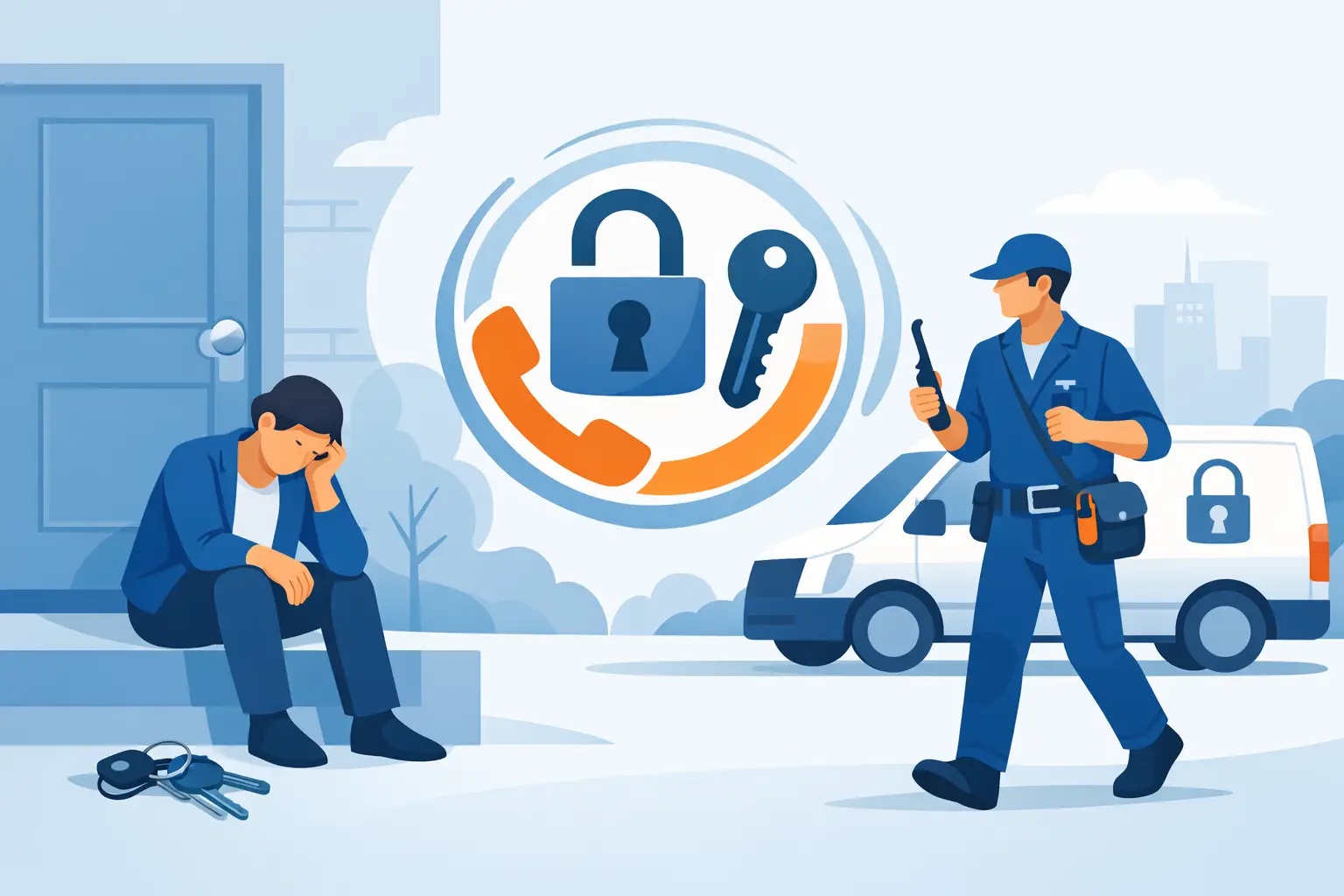 Lockout Service for Lost Keys When You Need Help