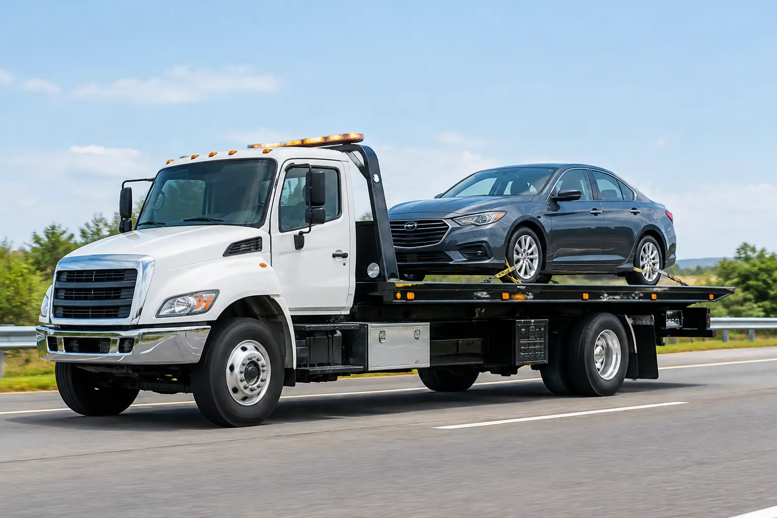Are Flatbeds Safe Vehicles for Towing Cars?