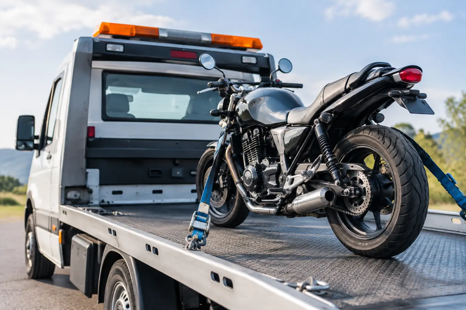 Can Tow Trucks Move Motorcycles Safely?