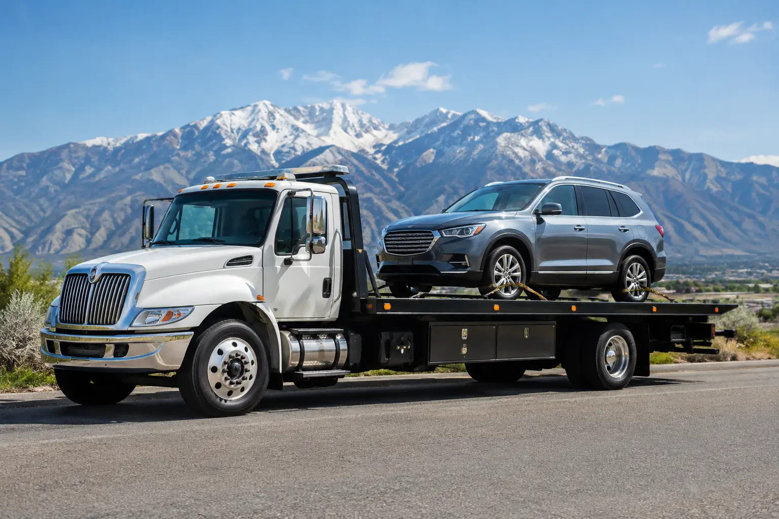 Flatbed Towing Comparison for Utah Drivers