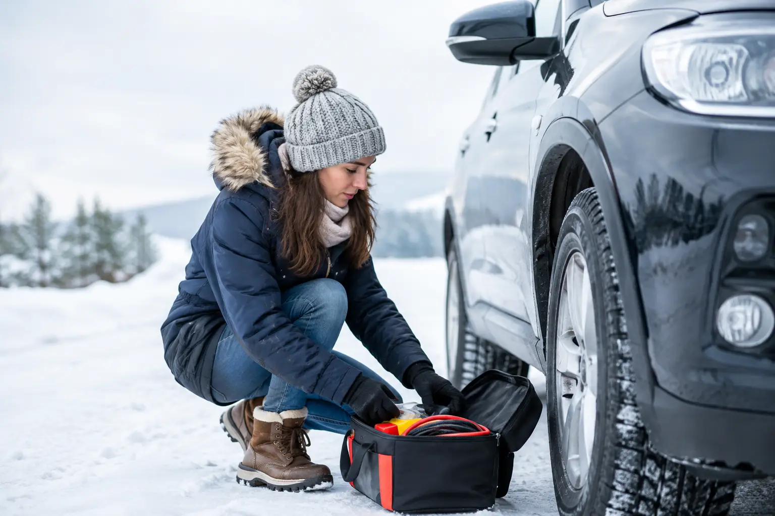 How to Prepare for a Winter Breakdown Safely